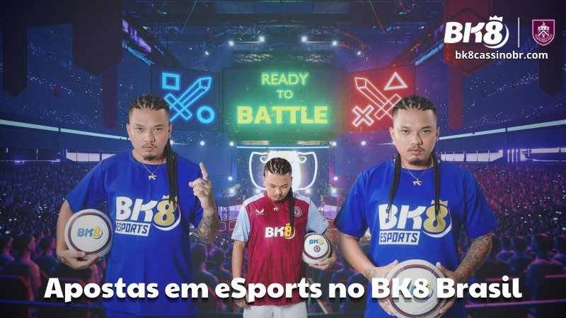 Apostas em eSports no BK8 Brasil